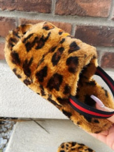 Cheetah Slippers